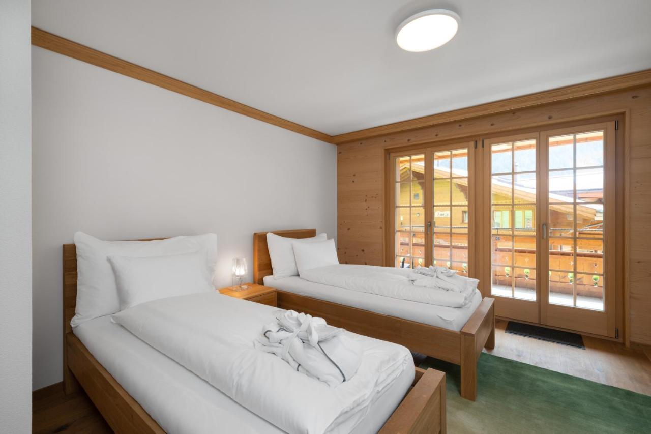 Chalet Alia And Apartments-Grindelwald By Swiss Hotel Apartments Zewnętrze zdjęcie