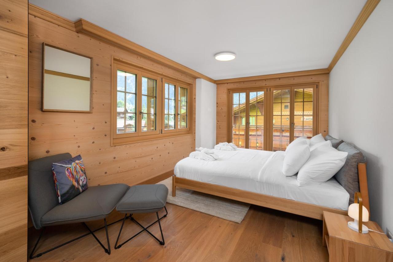 Chalet Alia And Apartments-Grindelwald By Swiss Hotel Apartments Zewnętrze zdjęcie