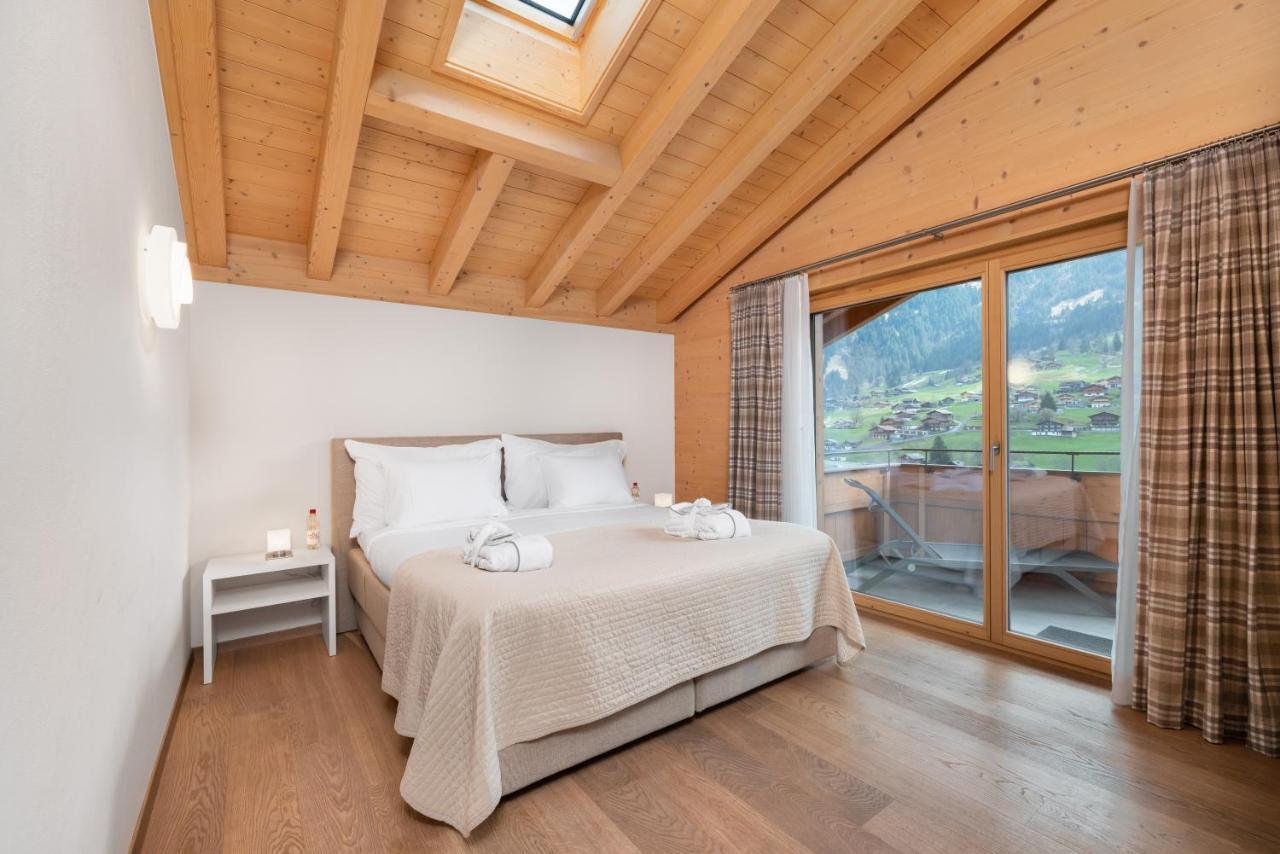 Chalet Alia And Apartments-Grindelwald By Swiss Hotel Apartments Zewnętrze zdjęcie