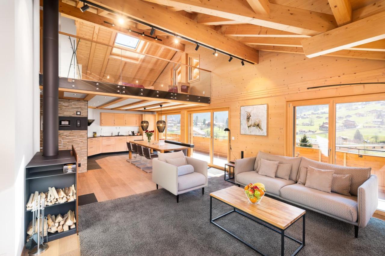 Chalet Alia And Apartments-Grindelwald By Swiss Hotel Apartments Zewnętrze zdjęcie
