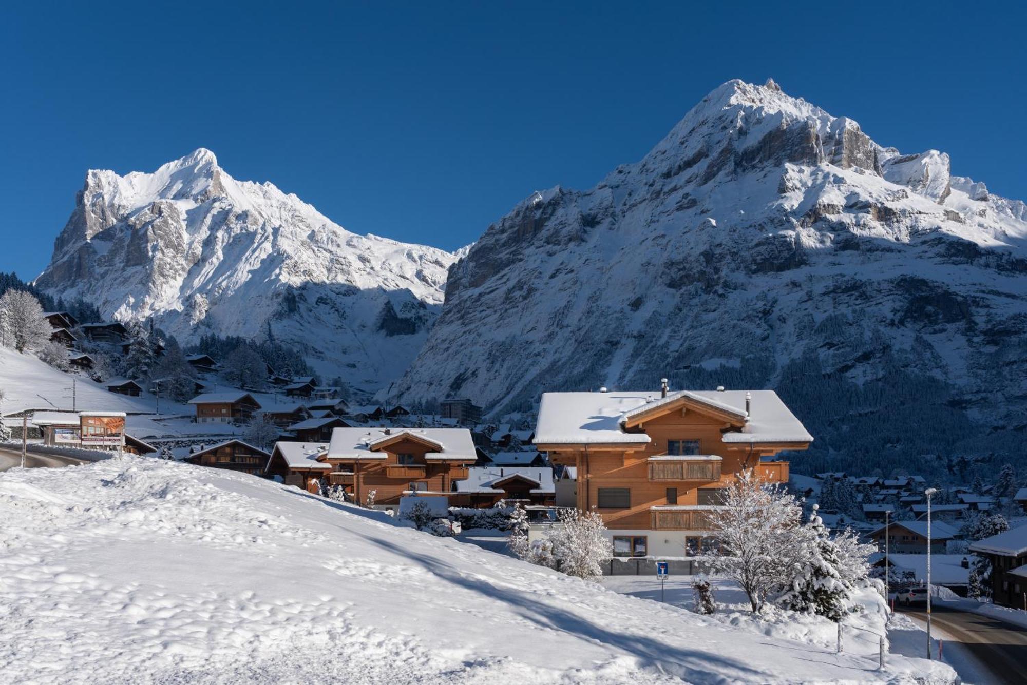 Chalet Alia And Apartments-Grindelwald By Swiss Hotel Apartments Zewnętrze zdjęcie