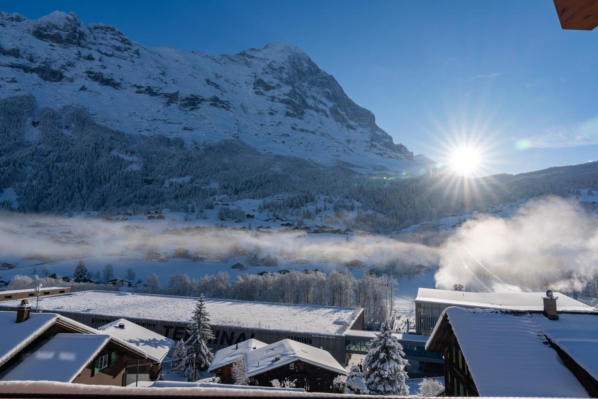 Chalet Alia And Apartments-Grindelwald By Swiss Hotel Apartments Zewnętrze zdjęcie