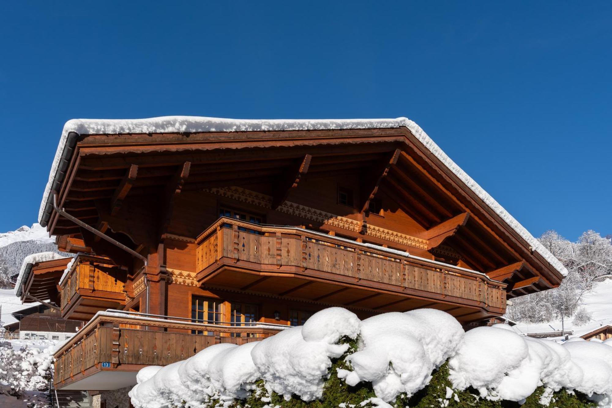 Chalet Alia And Apartments-Grindelwald By Swiss Hotel Apartments Zewnętrze zdjęcie