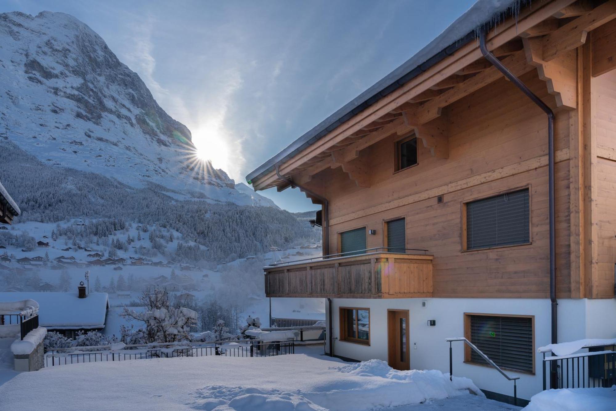 Chalet Alia And Apartments-Grindelwald By Swiss Hotel Apartments Zewnętrze zdjęcie