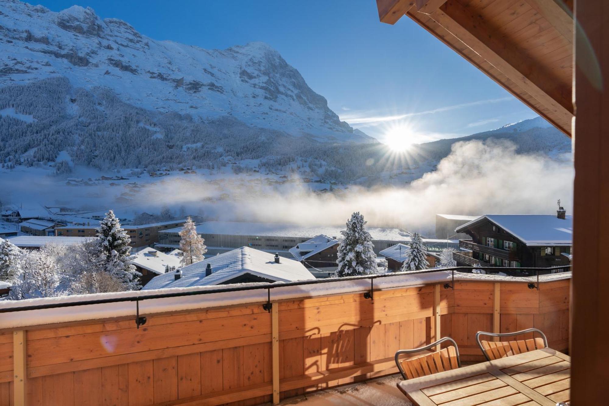 Chalet Alia And Apartments-Grindelwald By Swiss Hotel Apartments Zewnętrze zdjęcie