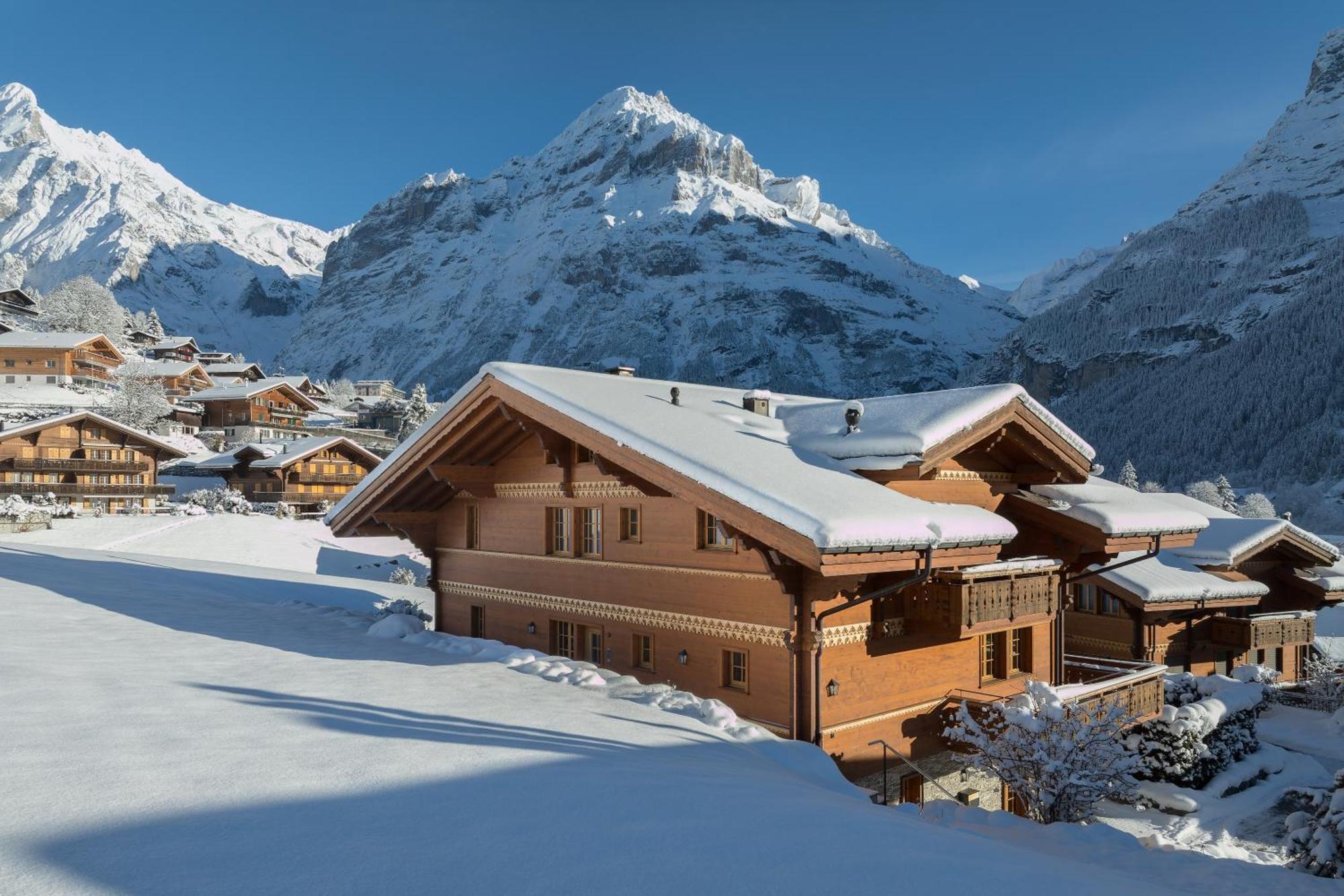 Chalet Alia And Apartments-Grindelwald By Swiss Hotel Apartments Zewnętrze zdjęcie